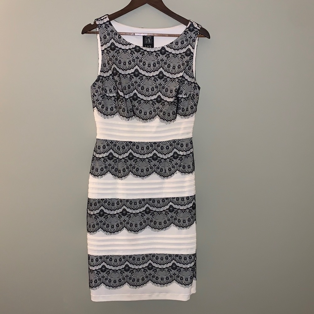 PERFECT condition - lace and off white dress